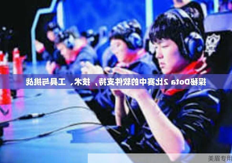 探秘Dota 2比赛中的软件支持，技术、工具与挑战